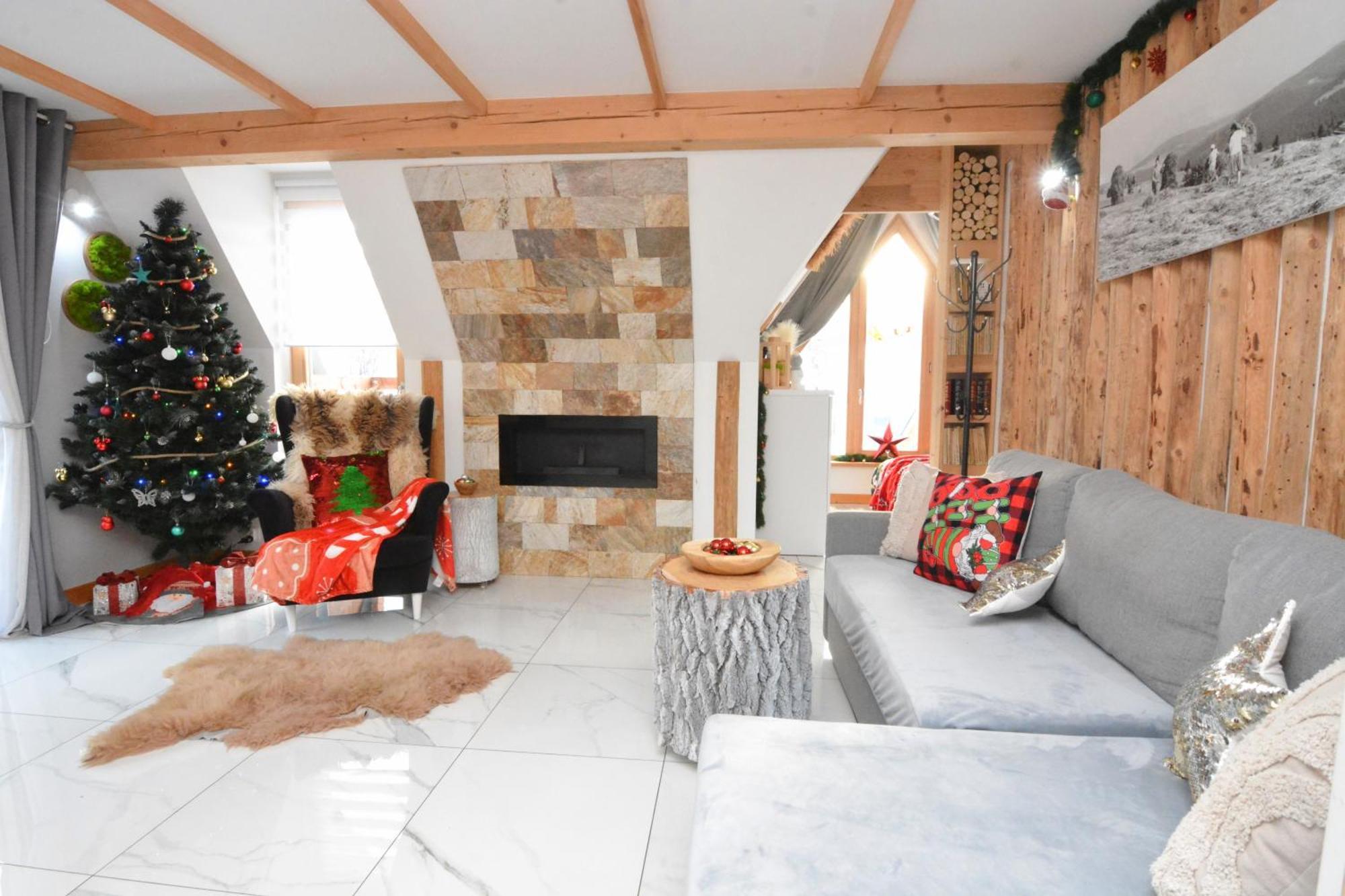 Lux Houses W Domku Tylko Dwa Apartamentyz Jacuzzi Zewnetrznym Groń Kültér fotó
