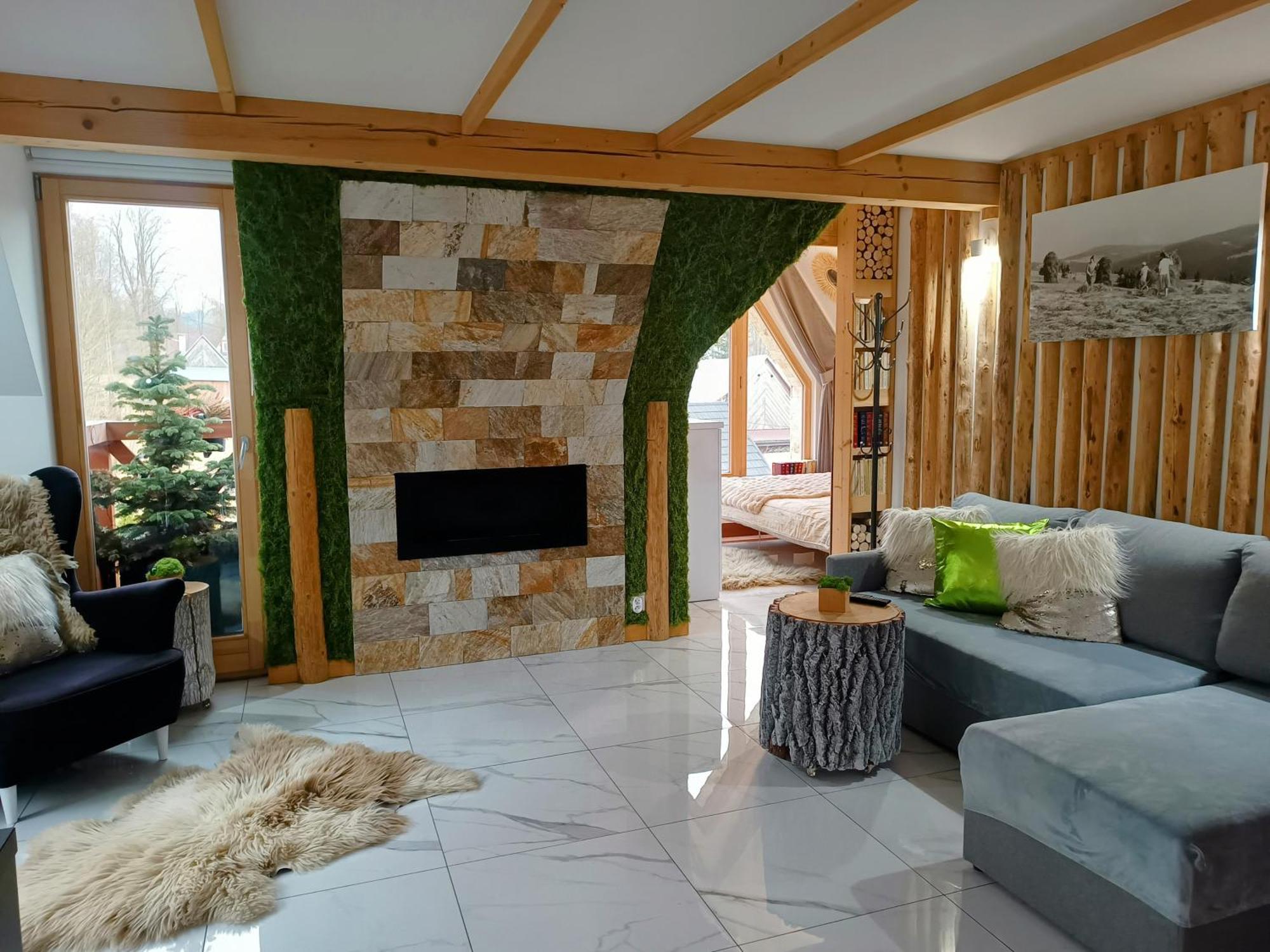 Lux Houses W Domku Tylko Dwa Apartamentyz Jacuzzi Zewnetrznym Groń Kültér fotó