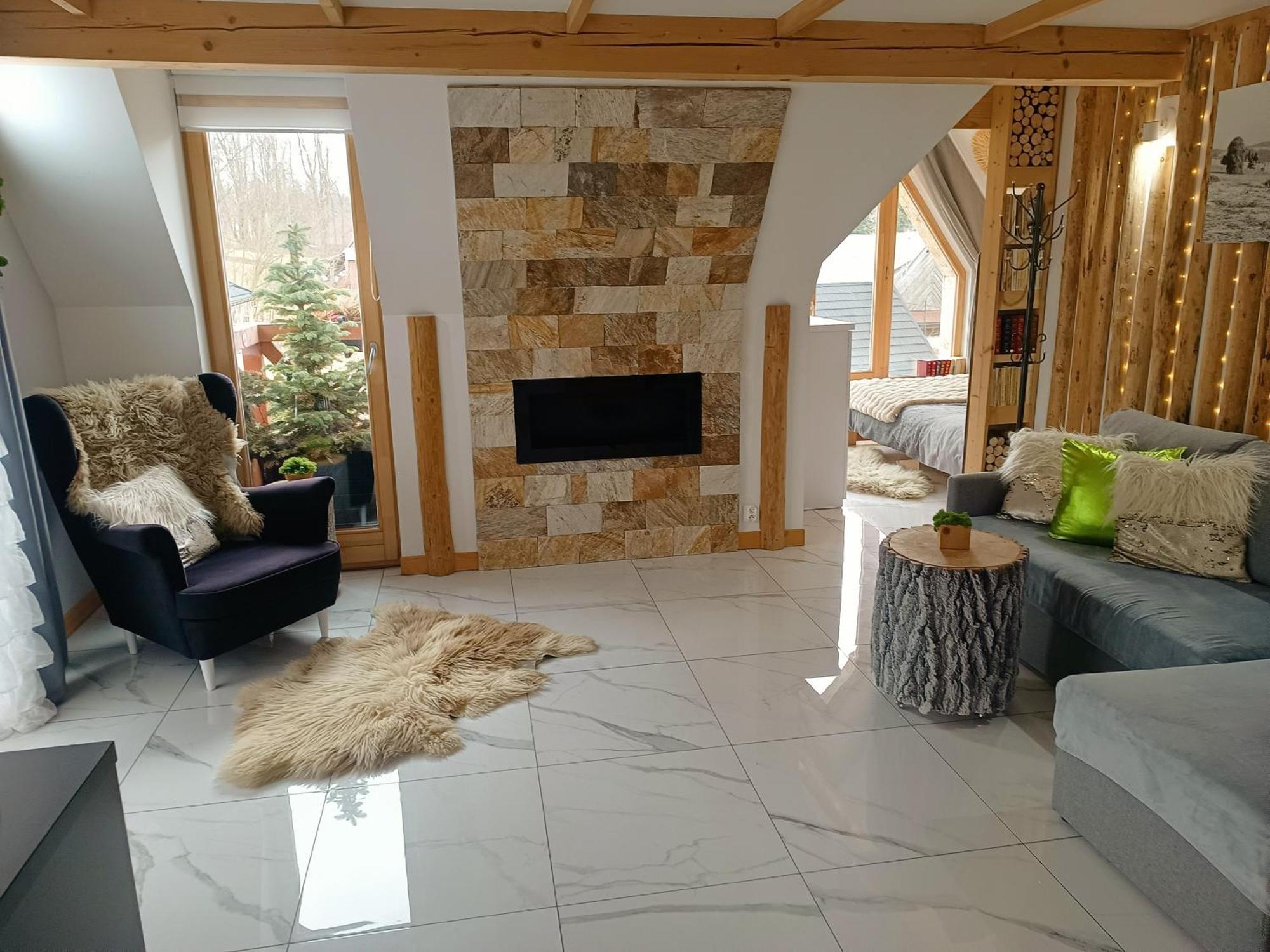 Lux Houses W Domku Tylko Dwa Apartamentyz Jacuzzi Zewnetrznym Groń Kültér fotó